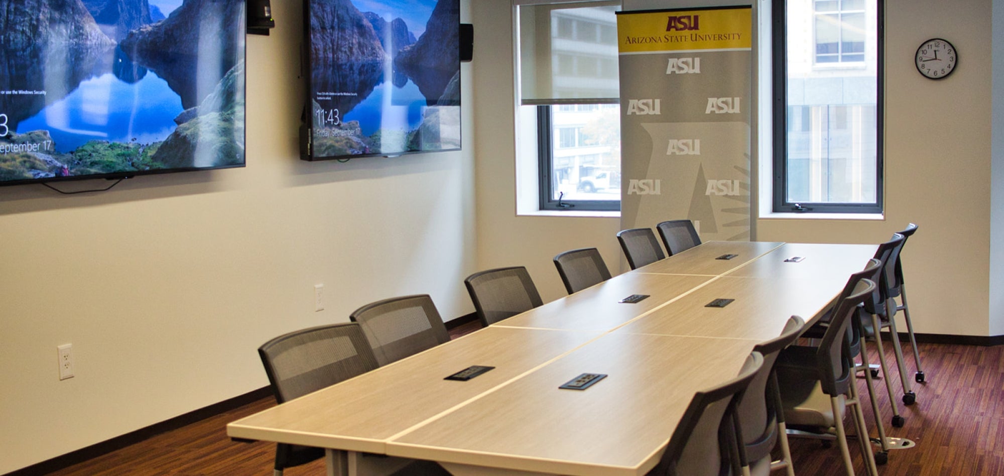 A classroom inside ASU's Washington, D.C. campus.