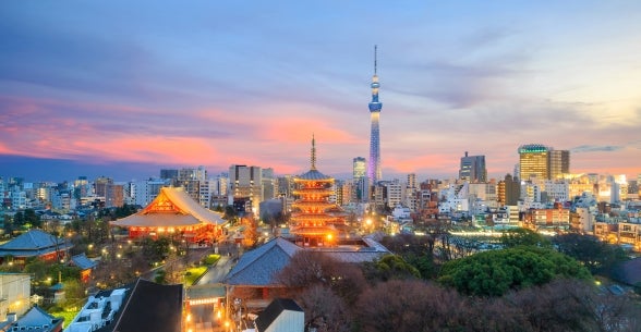 Tokyo skyline